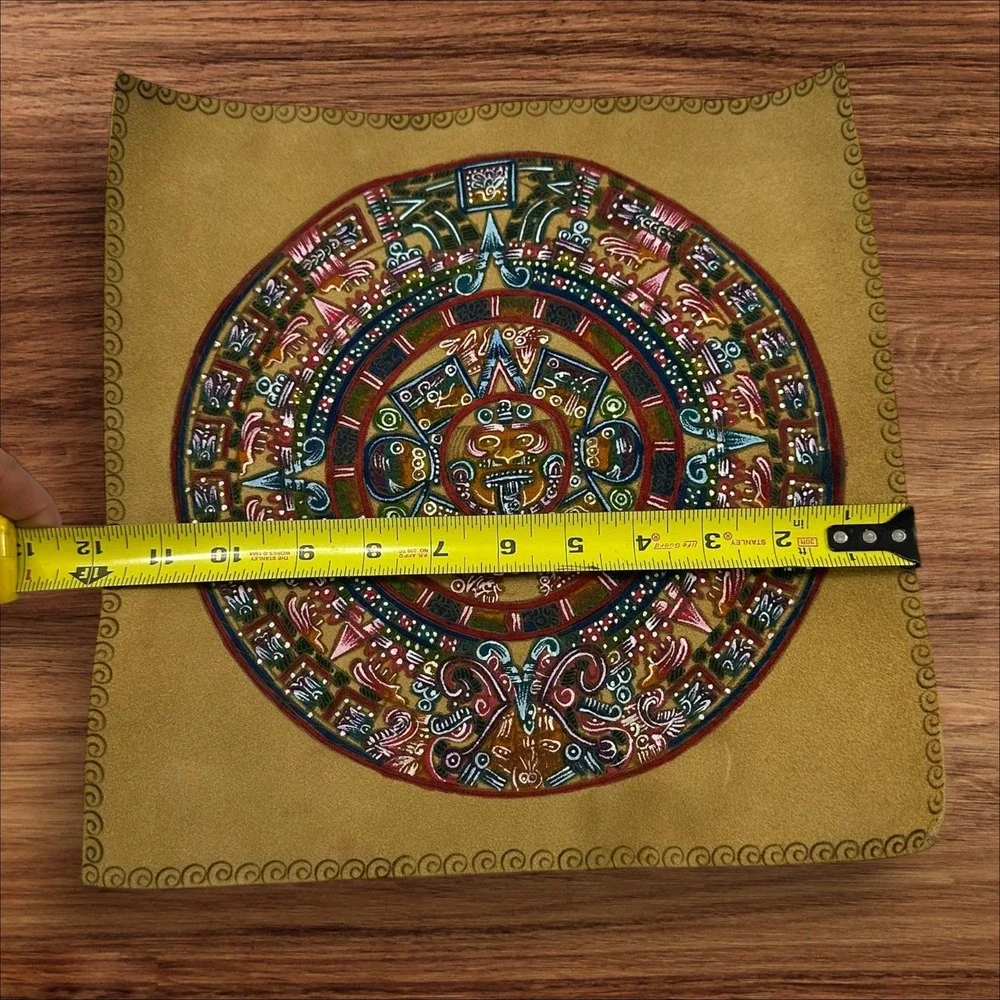 Aztec Calendar Wall Decor Mayan Sun‎ Stone Art Calentario Azteca 11